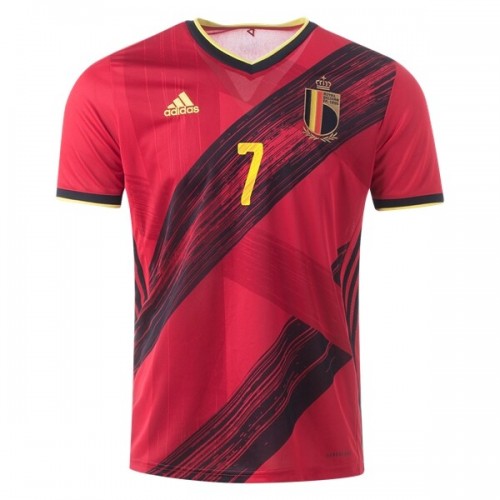 Maillot Extérieur Kevin De Bruyne Belgique 2022 #7 - Taille M, Patch UEFA Nations League, Adidas Climalite